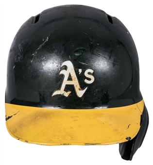 2014 Josh Donaldson Game Used Oakland Athletics Batting Helmet (MLB Authenticated)